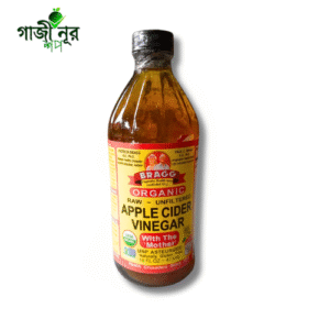 A bottle of natural Apple Cider Vinegar for health, detox, and weight loss